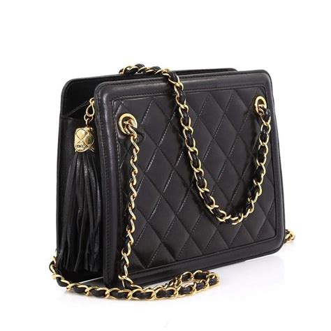 vintage chanel bag with tassel